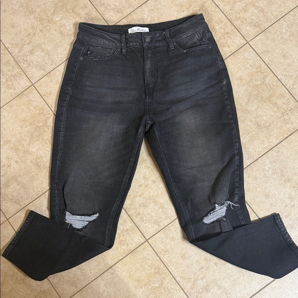 KanCan Black Boyfriend Jeans